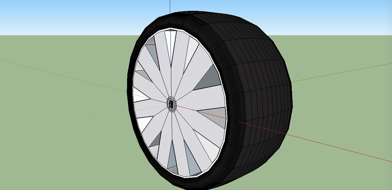 Illustration for article titled Singular Wheel (Car Project #1)